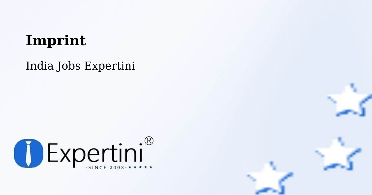 Imprint – Mysuru - India Jobs Expertini